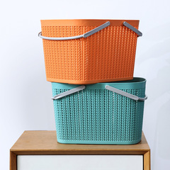 Bathroom laundry basket, shower basket, hygiene basket, portable drain basket, bathroom, student dormitory, bathroom storage basket, shower basket