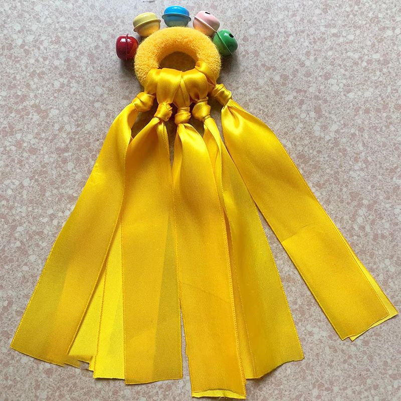 幼児学生手首ベルフラワースポーツ運動小道具 7 色ベルゴムバンドブレスレット新年子供のダンスパフォーマンス|undefined
