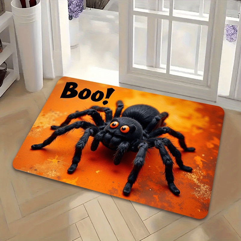 Transfronterizo temu diatomaceas barro absorción alfombra de suelo decoración de Halloween puerta de entrada alfombra de suelo anti-sucio y anti-desgaste alfombra de pies