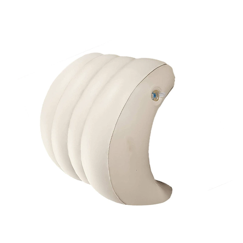 Customized hot selling inflatable bathroom pillow bath bath pillow head Bathing pillow bath spa head cushion back cushion PVC