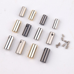 Manufacturer direct supply metal hoodie hat drawstring buckle detachable pendulum sport pants elastic cord cord end pendant accessories