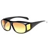 2024 new TV mirror Douyin men's night vision anti -dust ride driving glasses driving anti -glare sunglasses