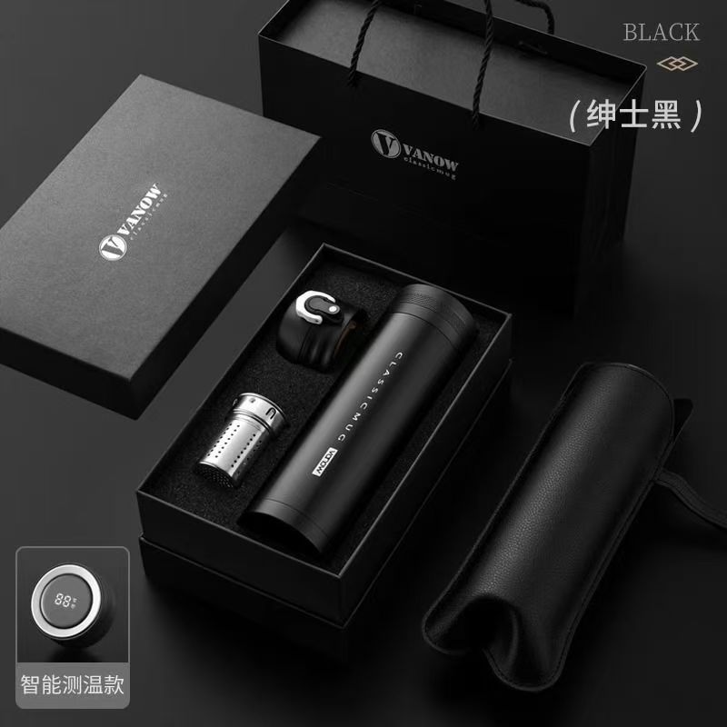 Vanow ハイエンドギフトボックス魔法瓶カップメンズ 2025 新しいビジネスアウトドアトラベルカップ旅行ティーカップ|undefined