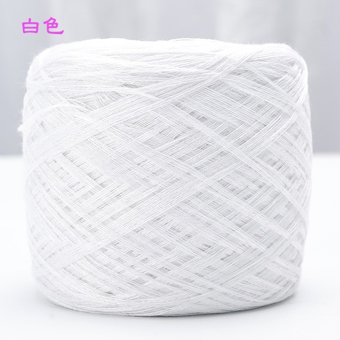 Siyue al por mayor de primavera y verano de seda de morera Tencel hilo de lana tejida a mano bricolaje Bola de seda de hielo hilo de lana fina