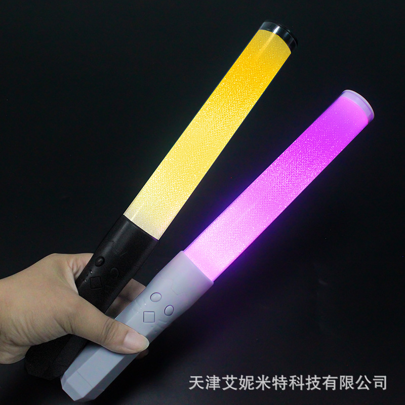 Concierto palo de luz soporte del ventilador palo LED flash CALL stick empresa Reunión Anual partido atmósfera palo wota arte