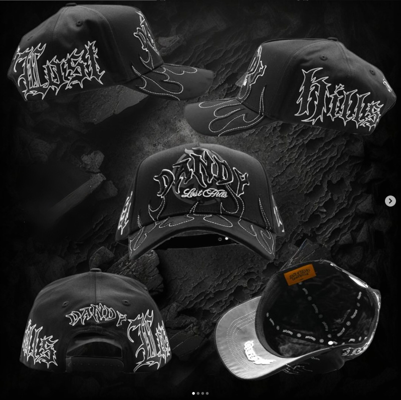 2025爆款嘻哈潮流DANDY Hats 品牌调节帽  流行鸭舌帽 防晒遮阳帽|undefined