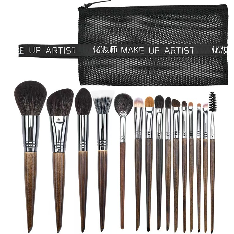 30 conjuntos de cepillo de maquillaje transfronterizo, conjunto completo de cepillo de maquillaje de lana de animales de Cangzhou, escuela de capacitación de maquillaje de maquillaje