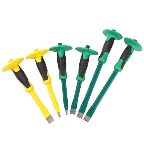 Supplier of rubber sleeve stone workers, providing tire pry bars, shockproof stone wholesale, carbon steel flat body pointed stone tools