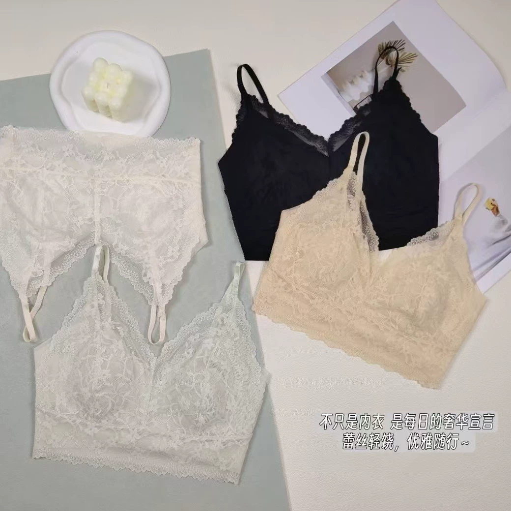 Ультратонкое кружевное дышащее бюстье, sexy поддерживающая майка, нижнее белье, красивая спина, утягивающий эффект