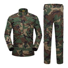 跨境专供黑色迷彩服套装男户外战术作训服耐磨工装春秋款厂家批发