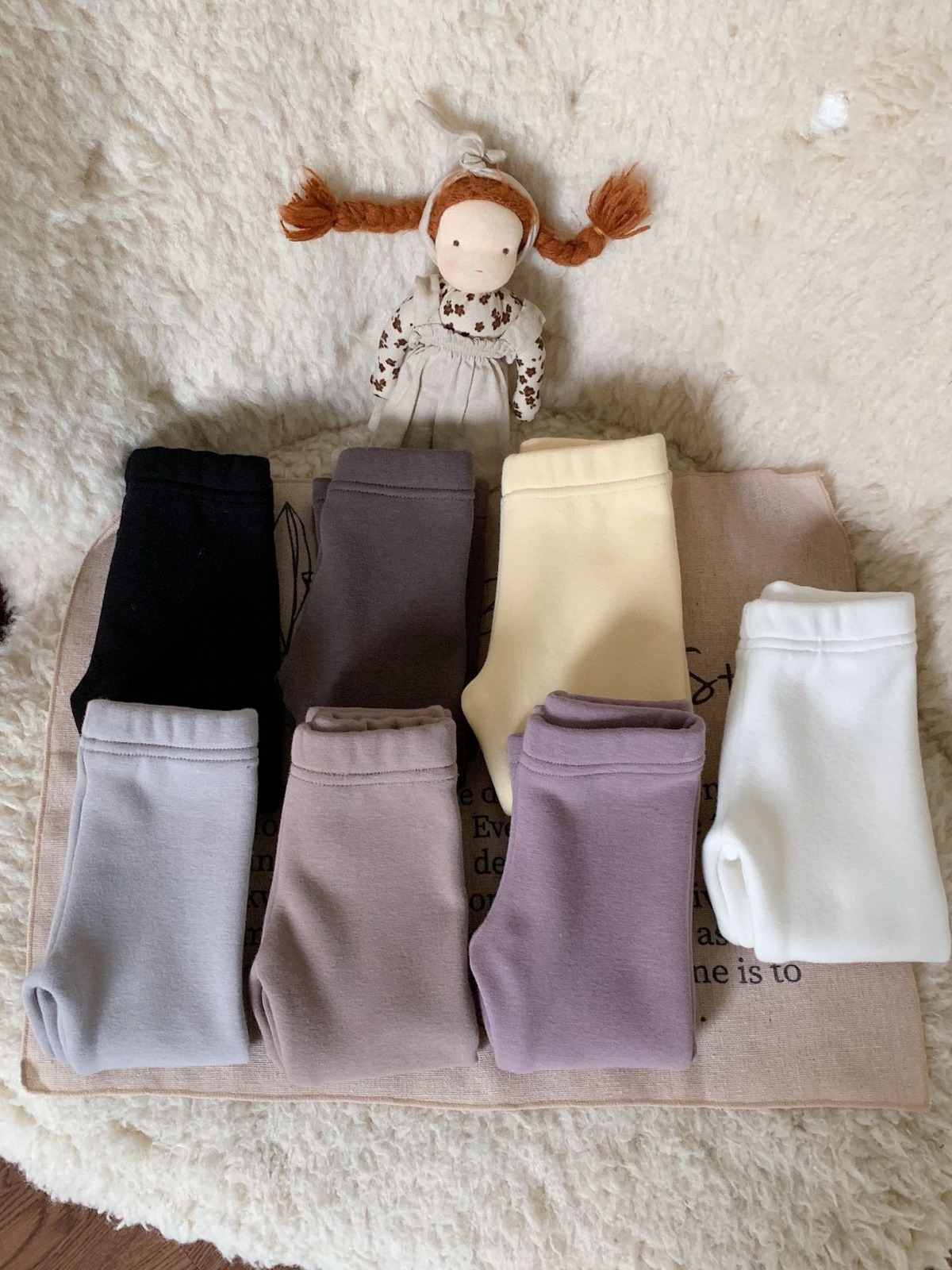 Polainas forradas de vellón para niños 2023 Otoño e Invierno Nuevos pantalones de bebé para niñas pantalones largos cálidos engrosados para Bebés Ropa para niños pantalones para niños