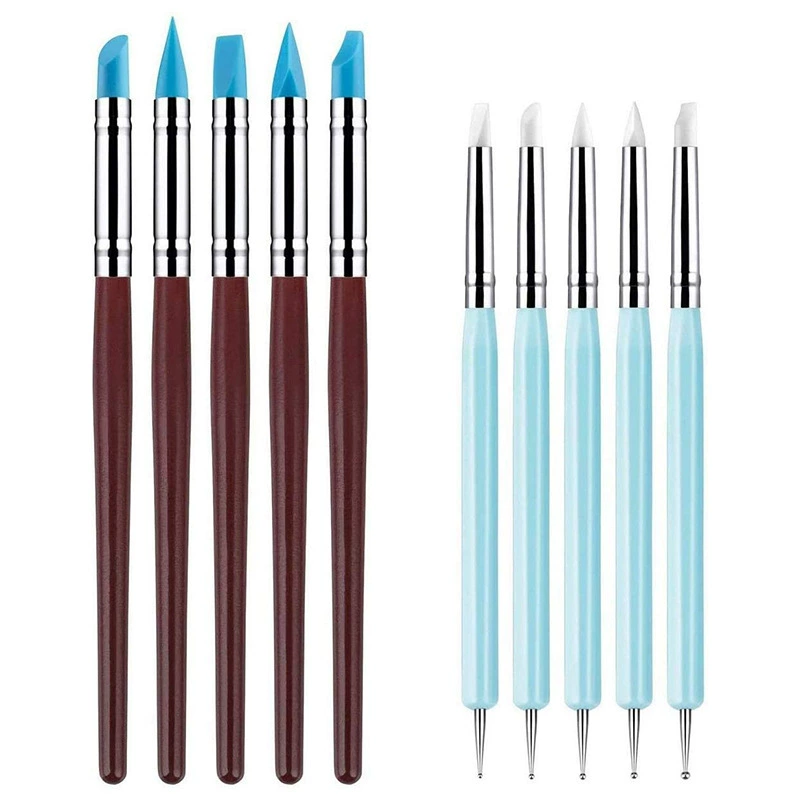 (Cross-border trading), ceramics, set, silicone clay, 10 pieces, (Physicals)