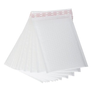 [Xinqi] White Composite Bubble Bag Thickened Garment Packaging Bag Express Logistics Bubble Bag Bubble Envelope Bag