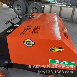 牛场路面防滑刻纹机 牧场刻纹机供应 路面刻纹机