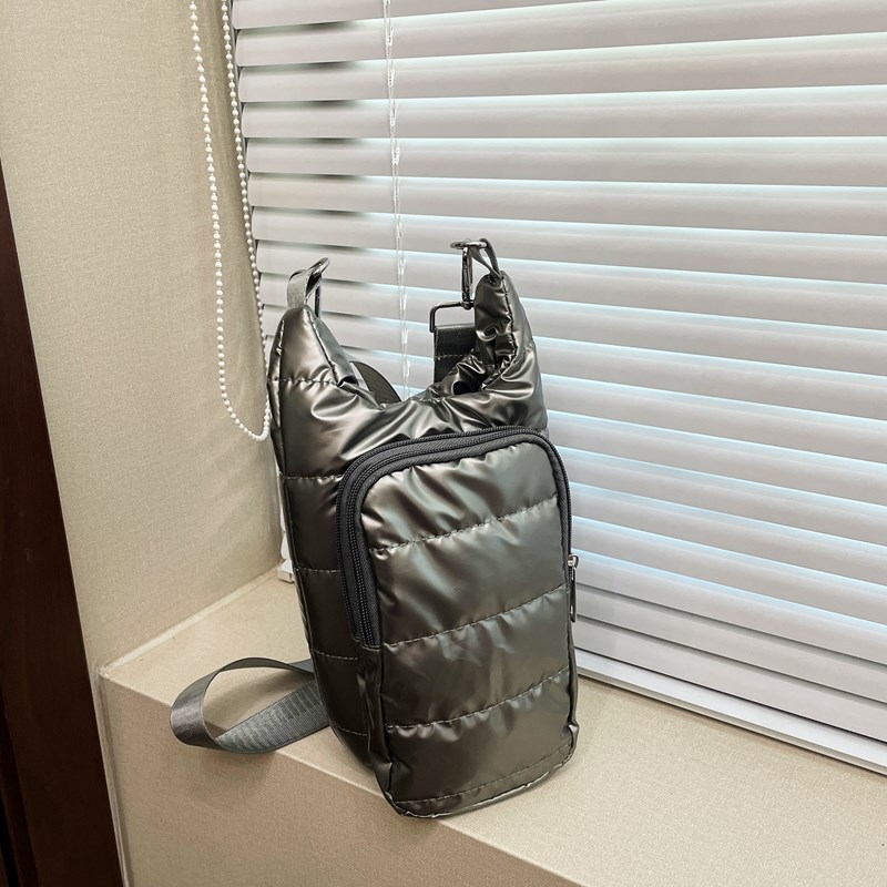 携帯ダウン瓶カバーファッション保温シュークリームカップカバー多機能水筒保護袋アウトドアシングルショルダーバッグ女性|undefined