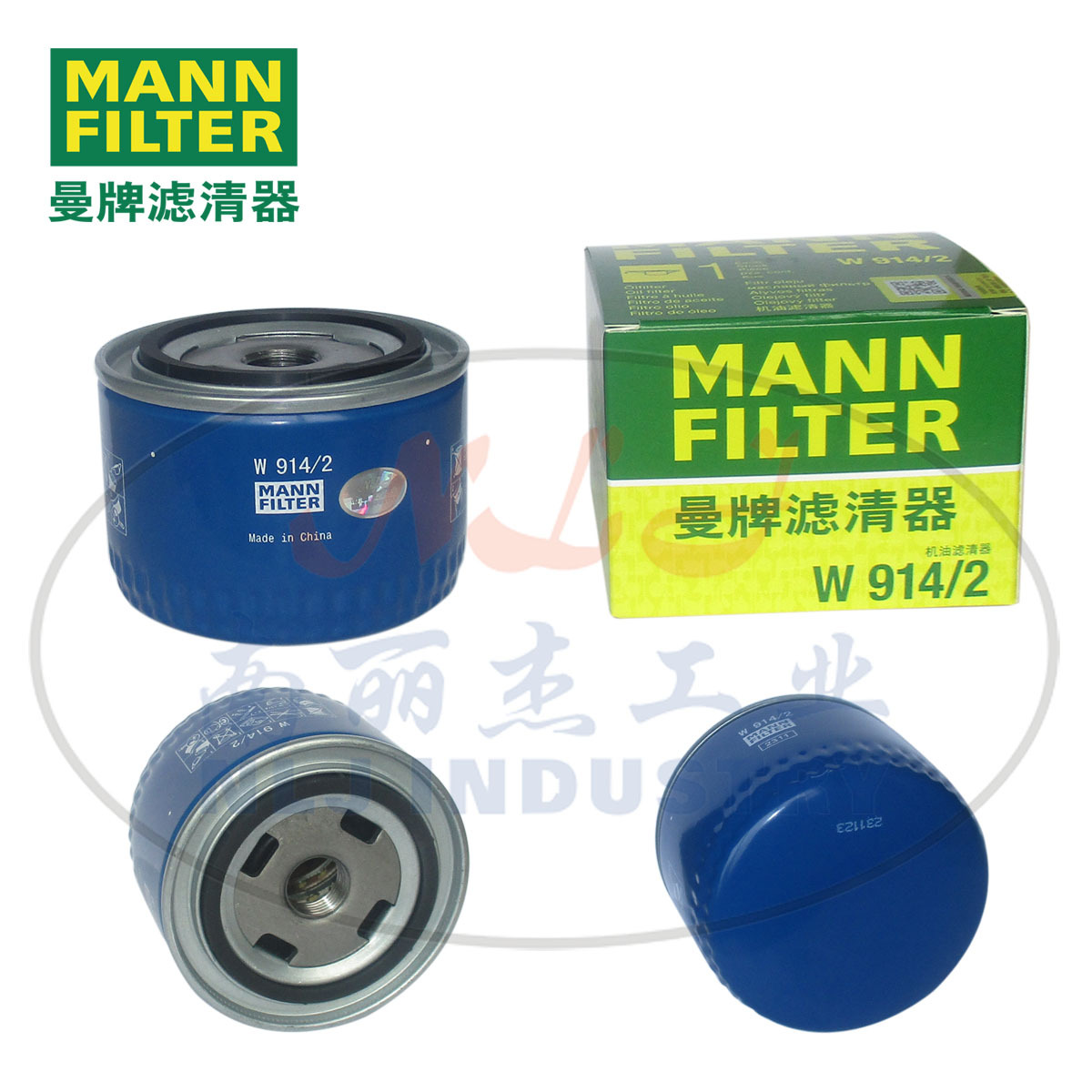 W914/2油滤MANN-FILTER(曼牌滤清器)
