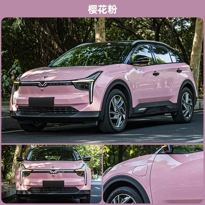 Original Car Paint Protection Film, Auto Color Change Film - crystal-cherry-blossom-powder-152m17m