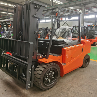J8 Ton Electric Forklift Electric Forklift 2 Tons Four-Wheel 31 Tons Electric Forklift Loading and Unloading Small Driving Stacker Hydraulic G3