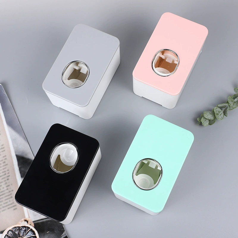 Foreign trade thermal selling free punching automatic squeeze toothpaste sanitary wares collection toothpaste artifact factory direct selling can be fixed