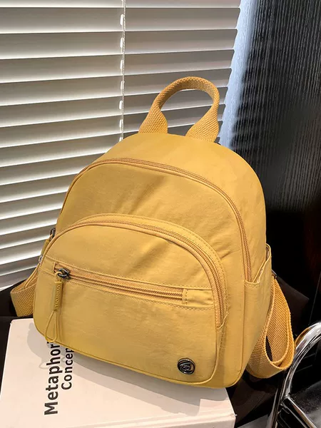 Backpack Women's 2025 Early Summer Small Backpack Small and Light Multi-pocket Simple All-match Casual Waterproof Chest Bag