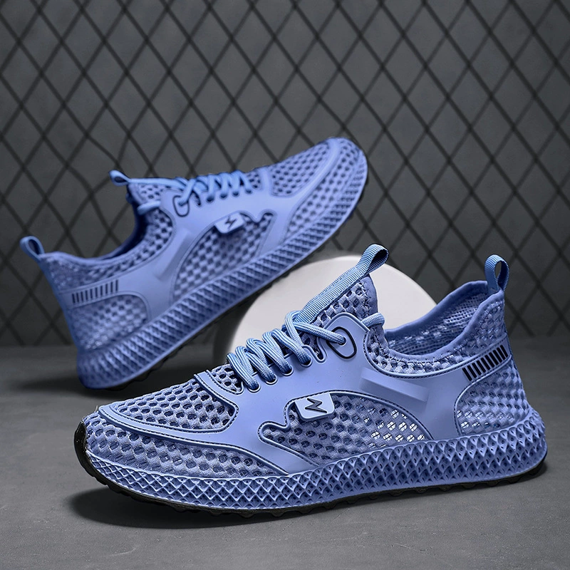 Летняя дышащая тонкая мужская обувь для бега на открытом воздухе