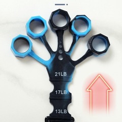 爆款硅胶手指训练器手腕拉力器 投篮矫正器篮球训练辅助5指训练器