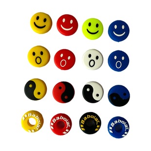 Tai Chi Smiley Tire Shock Absorber Silicone Tennis Racquet Shock Absorber Round Shock Absorber Tennis Racquet Accessories
