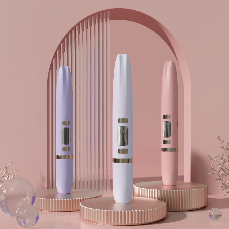 跨境新款电烫睫毛卷翘器三合一加热睫毛夹烫睫毛器修眉器修鼻毛器|undefined