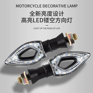 12V ürək formalı LED dönmə siqnalı, iki təkərli elektrik skuter üçün