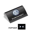 Black Volkswagen-Washed Mark Car Sticker