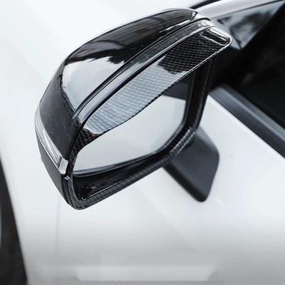 mirror rain eyebrow rain shield – Rearview mirror rainproof sticker - lk0203-all-inclusive-rearview-mirror-rain-eyebrow-2-pieces-carbon-fiber-pattern