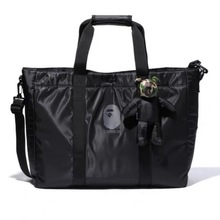 现货日本杂志赠品包限定福袋超大容量防水猿人头潮牌单肩斜挎包