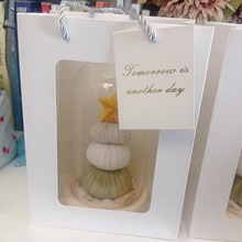 义乌现货节日通用礼品袋透明开窗设计时尚新颖多款式尺寸齐手提袋