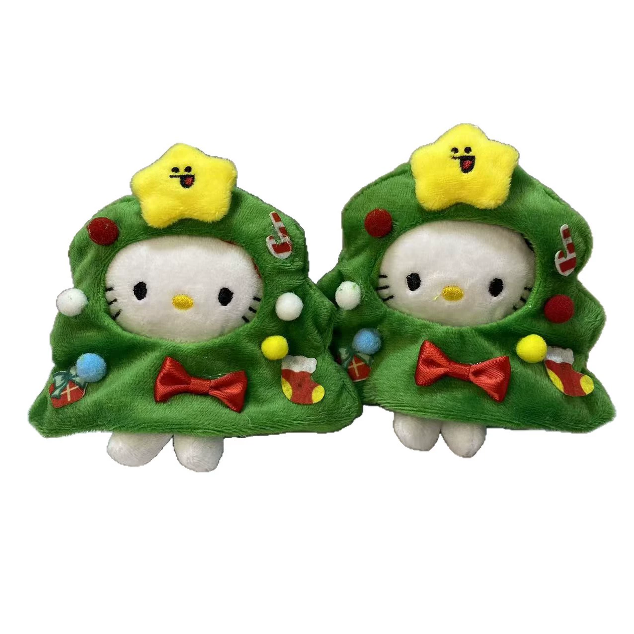 Hello Kitty, зелёная шапка, подвеска, кукла, шлем, подарок на день рождения