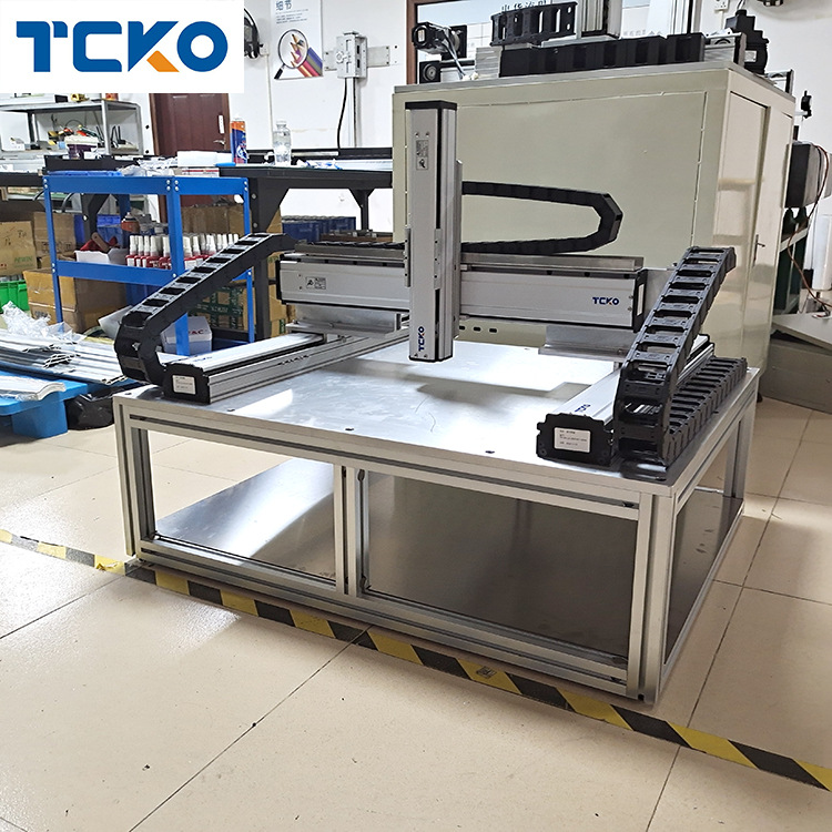 自动化数控车床龙门直线滑台模组 高精度滚珠丝杆滑台线性模组