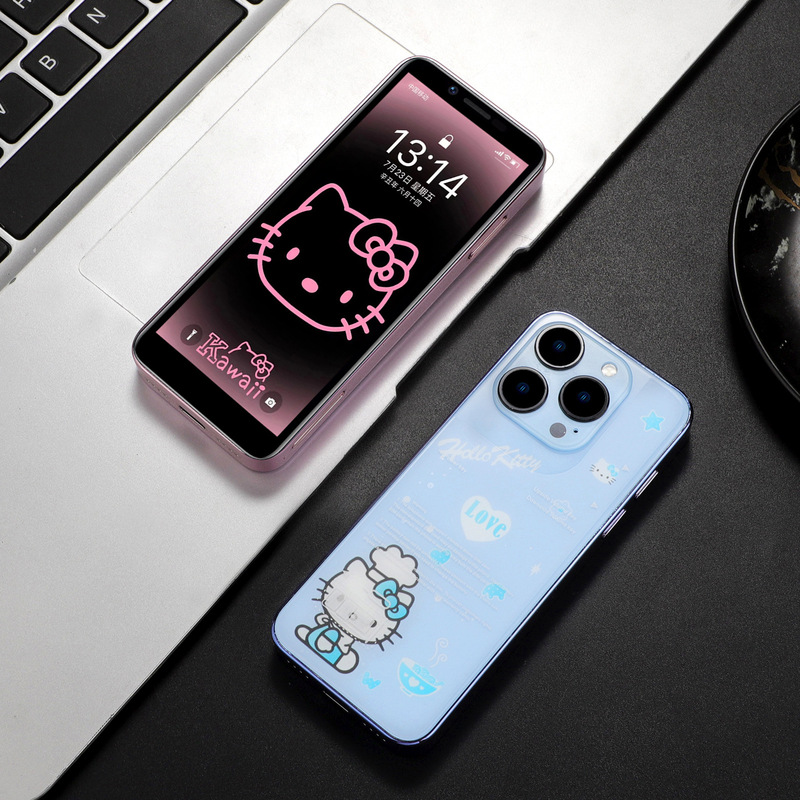 2025 Cross Border Hot Selling K68 New Hello Kitty HelloKitty Phone Cartoon Cute Kids Mini Phone 2025 Cross Border Hot Selling K68 New Hello Kitty HelloKitty Phone Cartoon Cute Kids Mini Phone