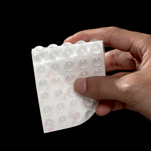 Transparent Anti-Collision Pad, Silent Buffer Pad, Anti-Slip Particles, Cabinet Door Anti-Collision Particles, Anti-Collision Rubber Particles, Anti-Slip Pad, Silicone Pad