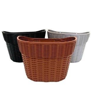 New plastic basket vintage basket bicycle basket bicycle basket electric basket knife and dung basket