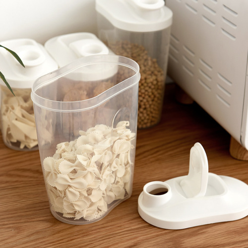 Kitchen grain storage cans, food supplements, milk powder snacks, sealed cans, plastic soybean noodle storage cans