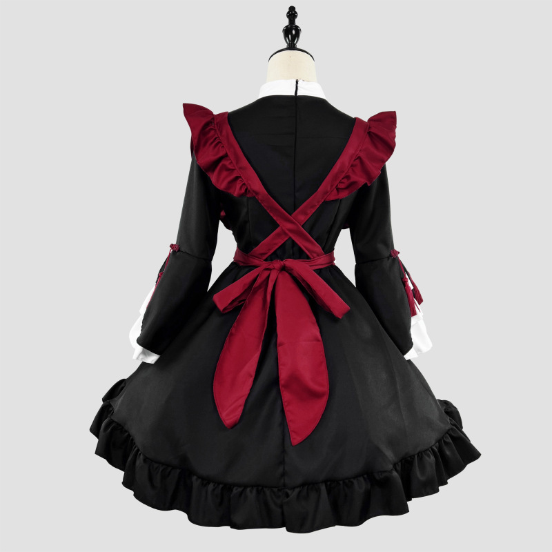 新しい中国風春祭りランタンフェスティバルロリータメイド服メイド服 COS パフォーマンス服大きいサイズ|undefined