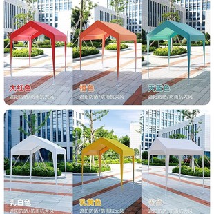 Commercial Street Popular Market Stall Tent 3* 3m Night Market Commercial Rainproof Simple Four-Legged Awning