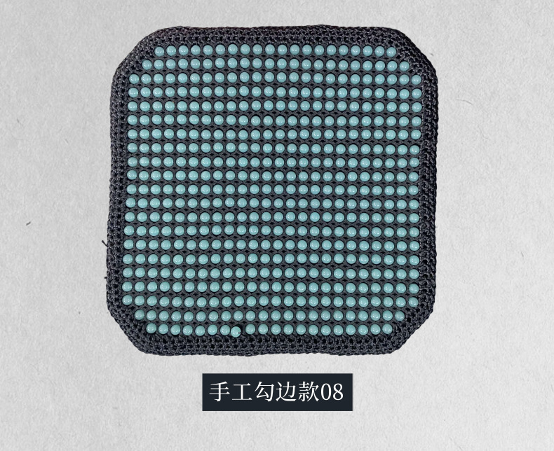 Car Seat Cushion Bodhi Summer Single Piece Cooling Cushion Wooden Bead Seat Cushion Ventilated Breathable Universal Bead Seat