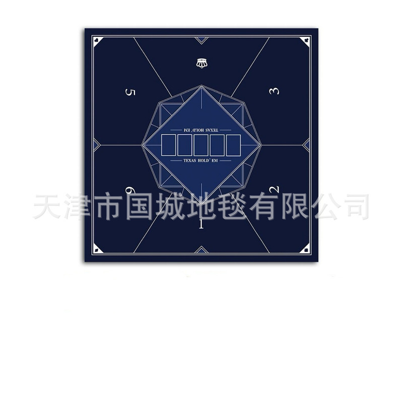 工厂直销新款德州扑克牌桌面防滑静音垫耐磨桌垫棋牌垫子现货批发|undefined