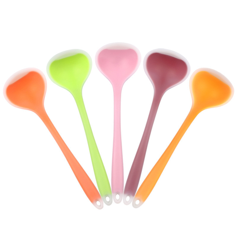 Silicone transparent spoon for home use