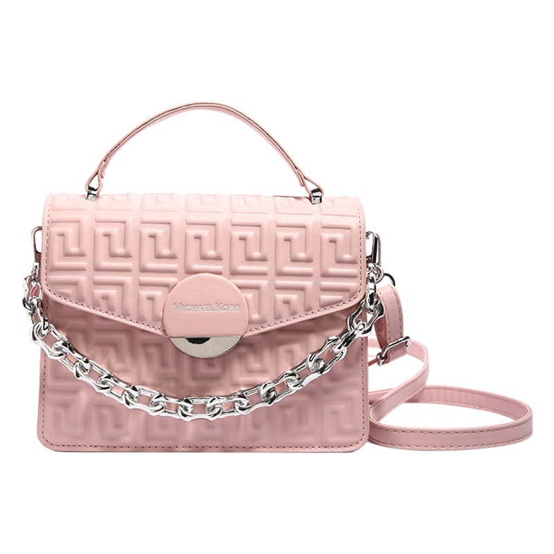 2025 primavera y verano nuevo estilo bolso cuadrado pequeño en relieve bolso de mujer de temperamento de moda de todos los partidos bolso de hombro de mensajero portátil de alta gama