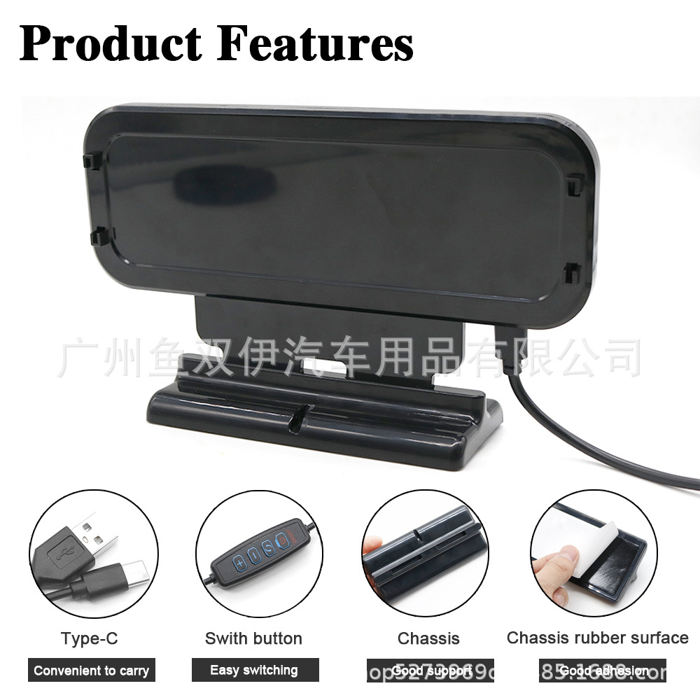 Cross-border, exclusively for LED taxi indicator lights, taxi lights, and empty car lights. USC-C interface, 5-6V, dual-color