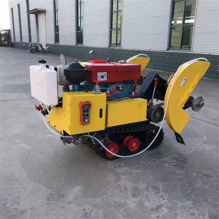 成德 两用机混凝土地面路面桥切割机 履带马路切割机