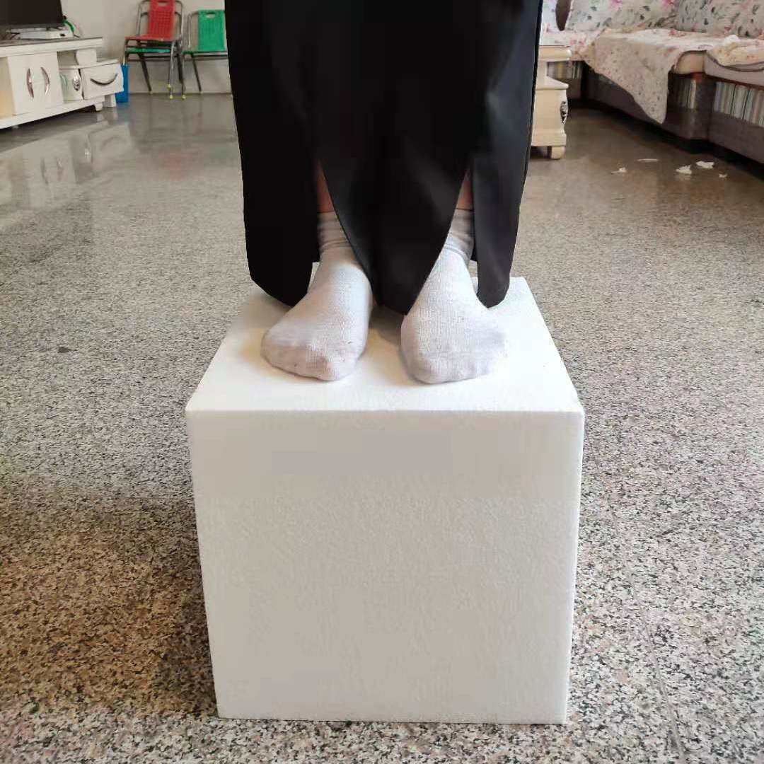 泡沫块立方体模型雕刻雕塑高密度承重实心EPS泡沫砖泡沫片道具