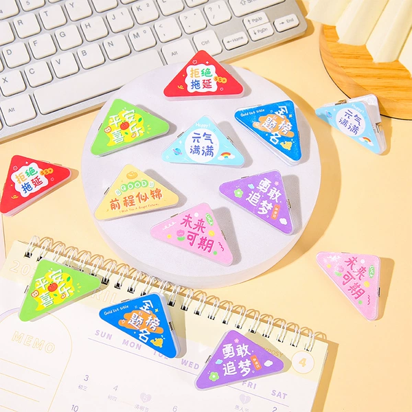 Inspirational triangle clip