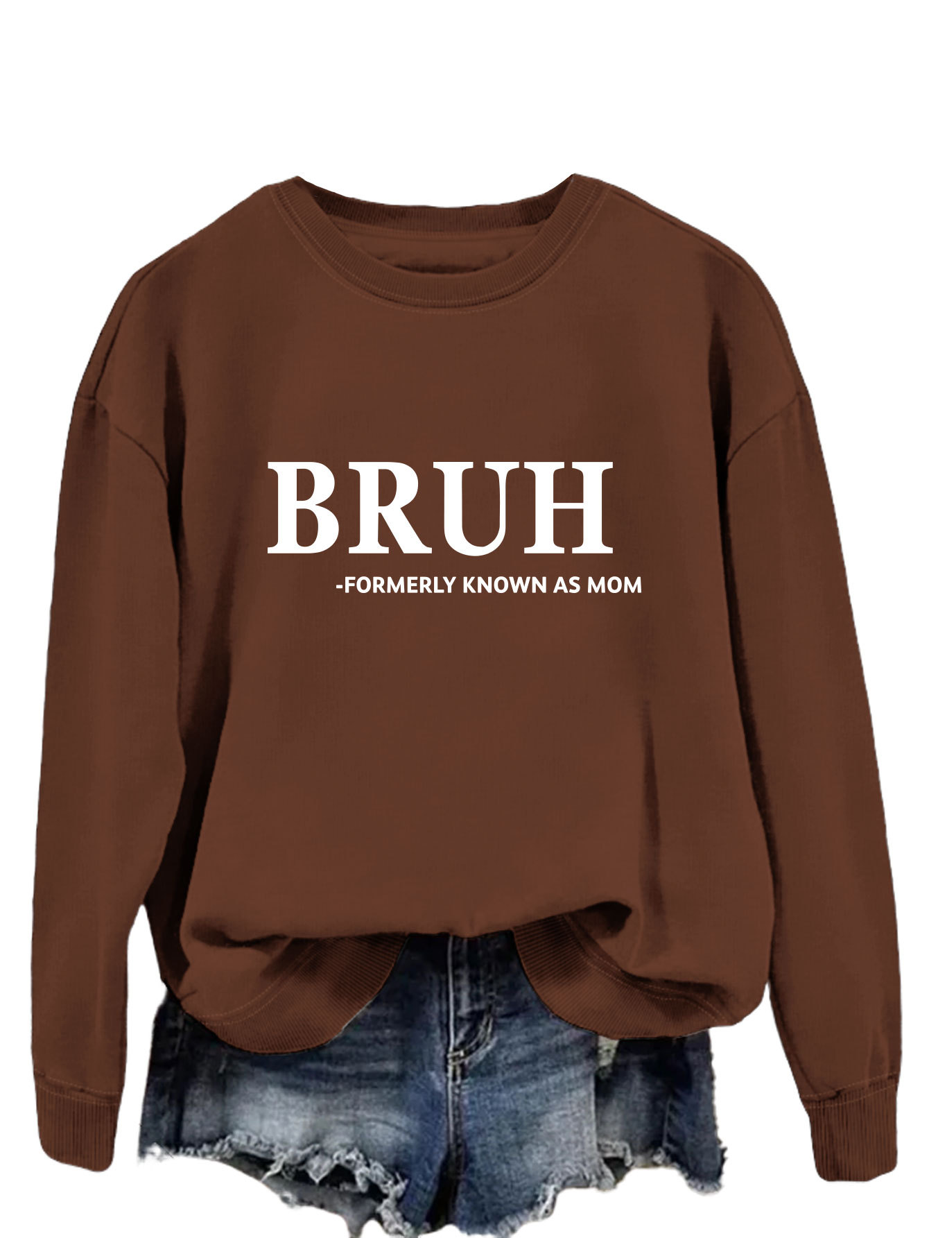 El bruh de manga larga de moda europeo y americano del todo-fósforo antes conocido como suéter del todo-Partido elegante transfronterizo de la mamá para las mujeres